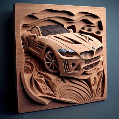 3D мадэль BMW Z4 (STL)